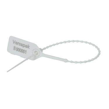 Versapak VersaLite+ Plastic Pull Tight Seal (Numbered) White